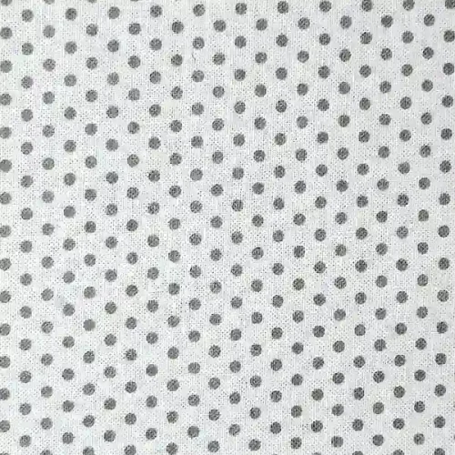 Tela Honey Topos Gris - Imagen 2