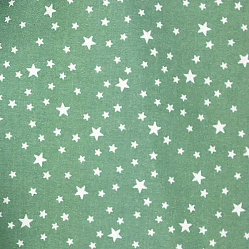 Tela-Honey-Verde-Estrellas