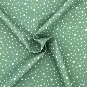 Tela-Honey-Verde-Estrellas