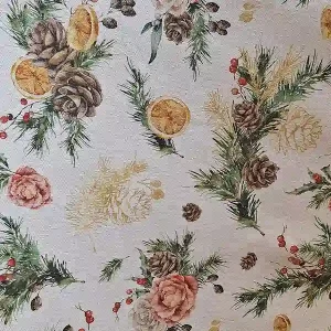 Tela-mantel-Navidad-Piñas